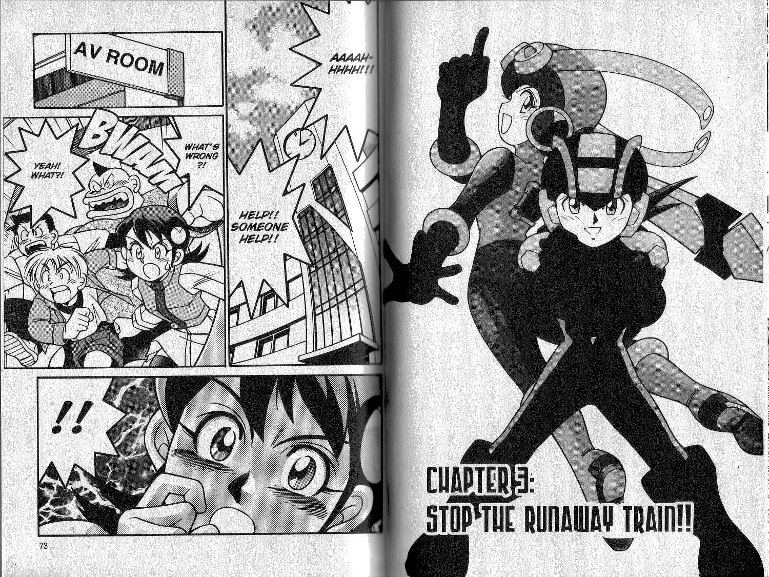 Mega Man Battle Network chapter 3 - page 1