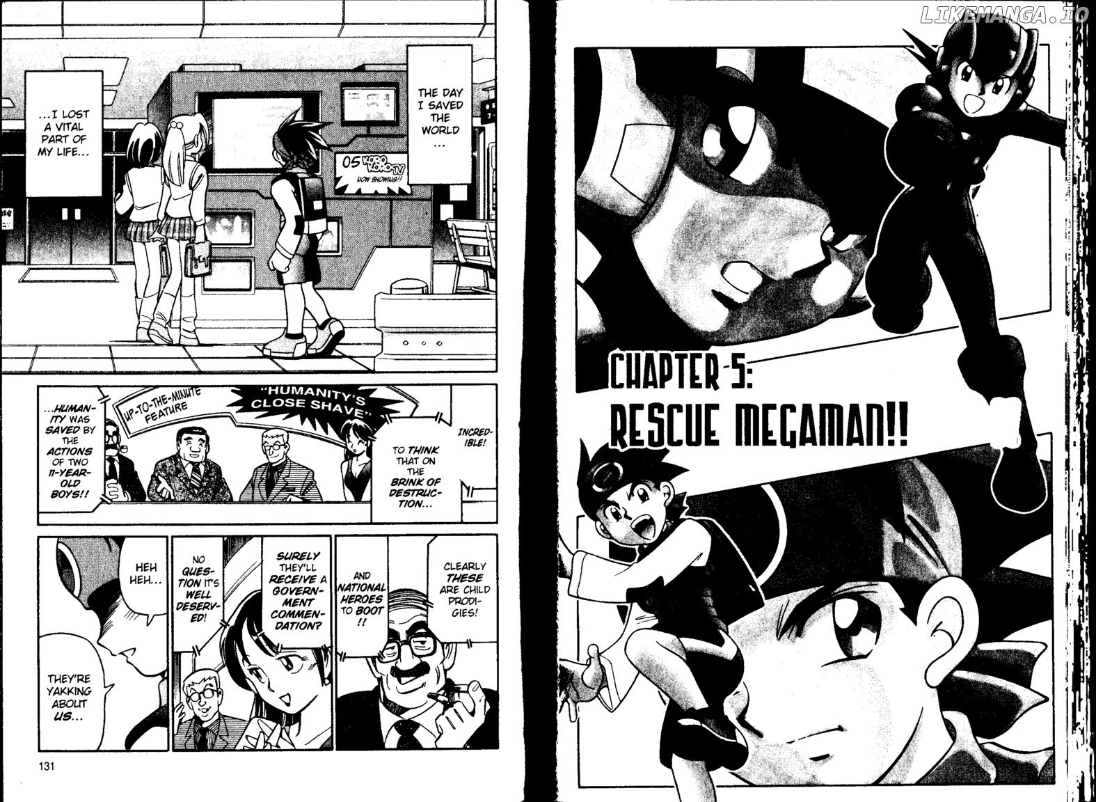 Mega Man Battle Network chapter 10 - page 1