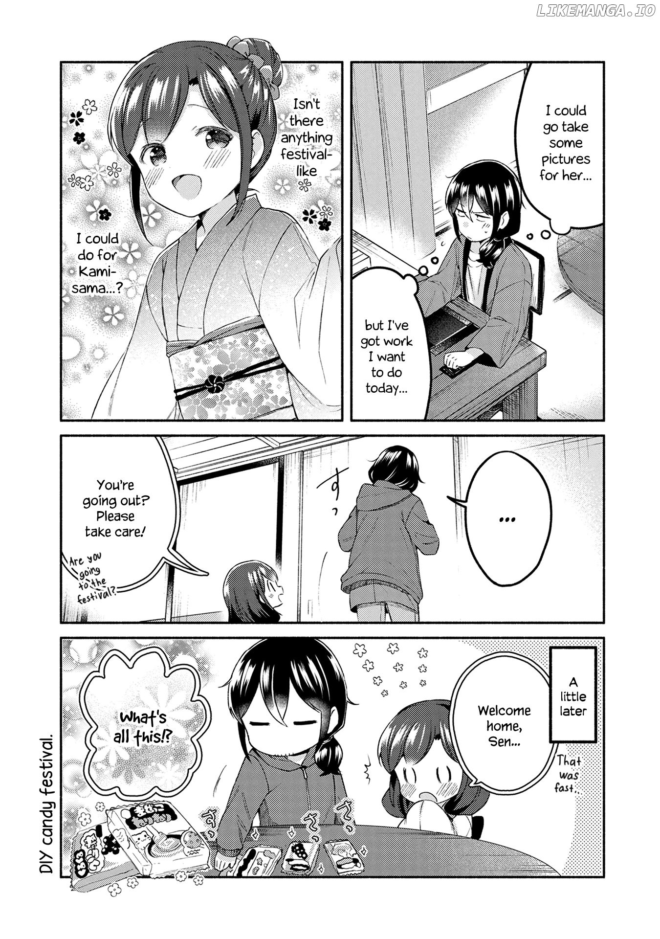 Mangaka-sensei to Zashiki Warashi chapter 20 - page 5