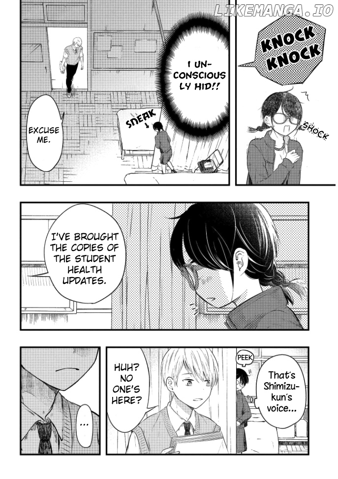 Sotodura Danshi no Shimizu-kun chapter 1 - page 13