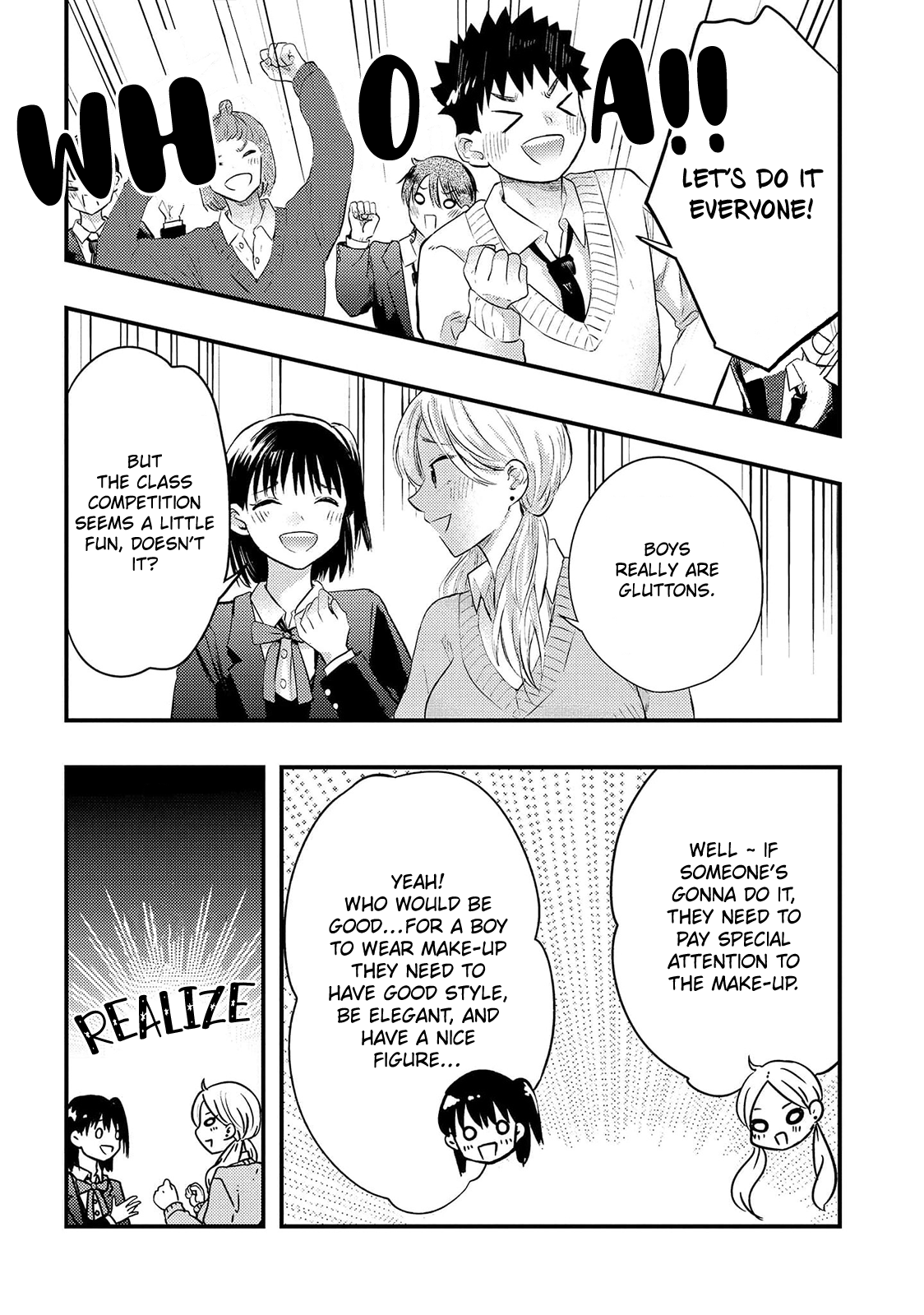 Sotodura Danshi no Shimizu-kun chapter 21 - page 10