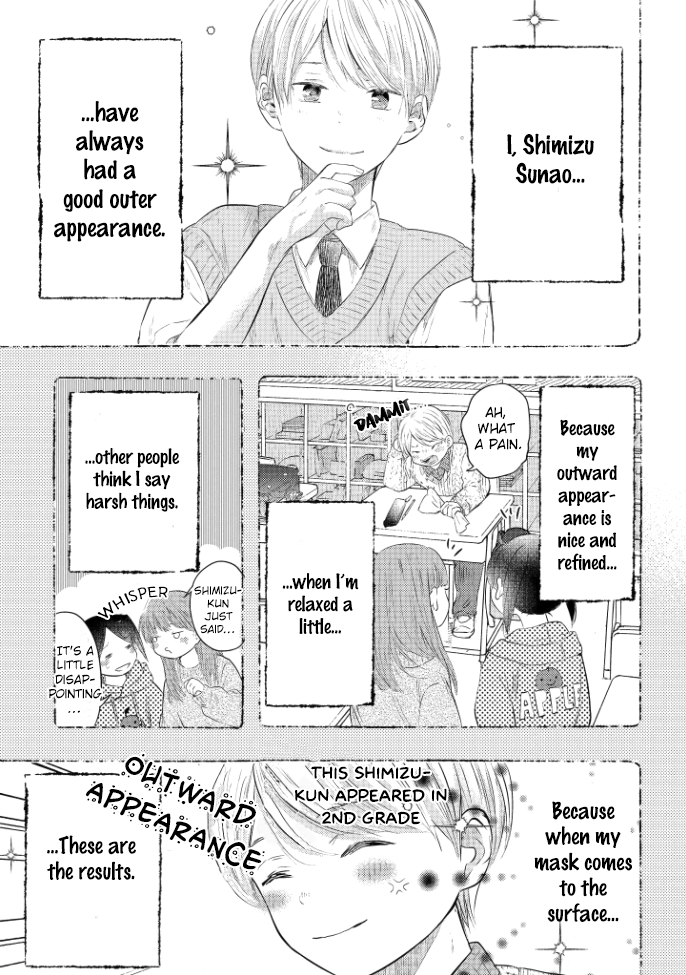 Sotodura Danshi no Shimizu-kun chapter 3 - page 2