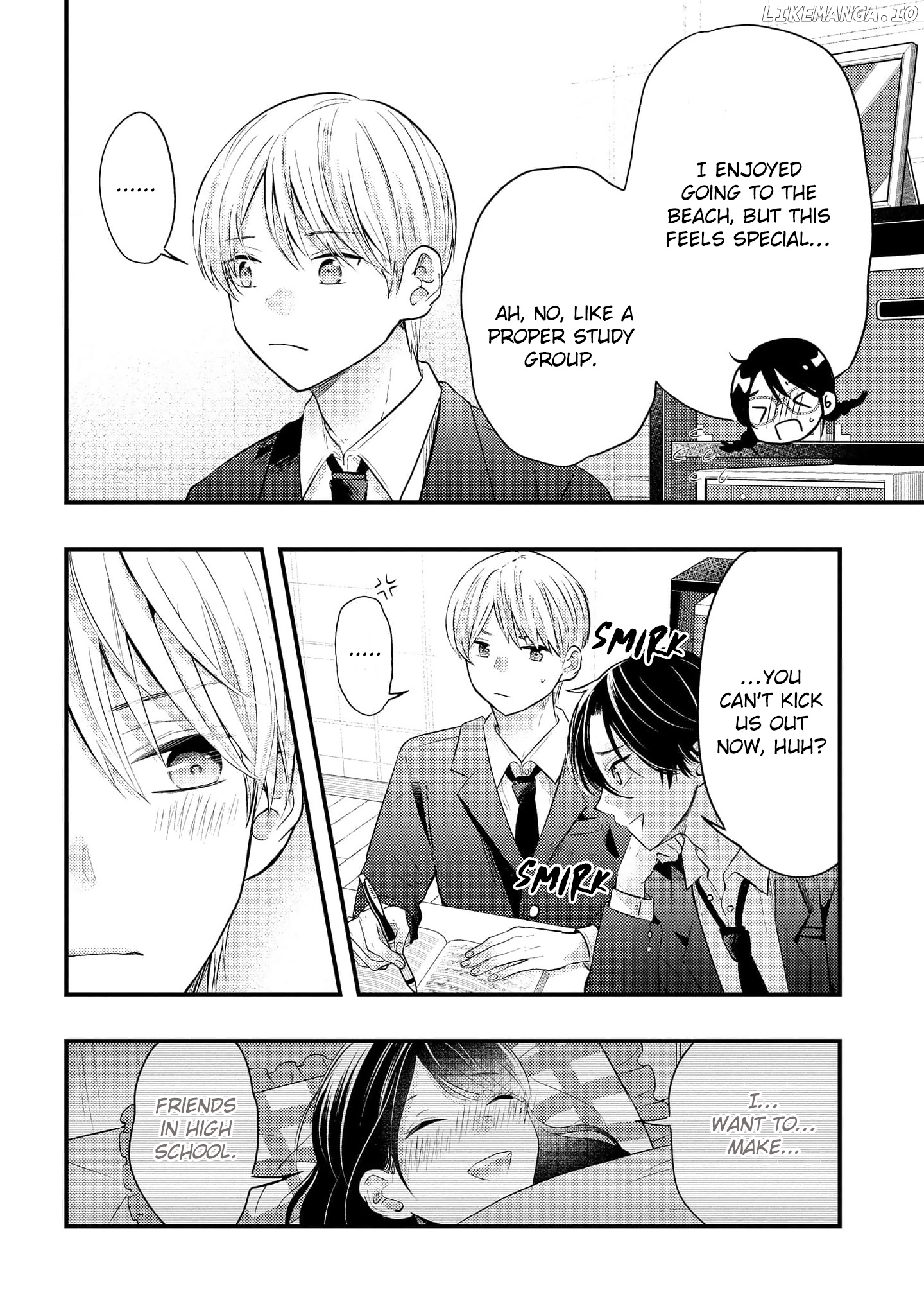 Sotodura Danshi no Shimizu-kun chapter 18 - page 10