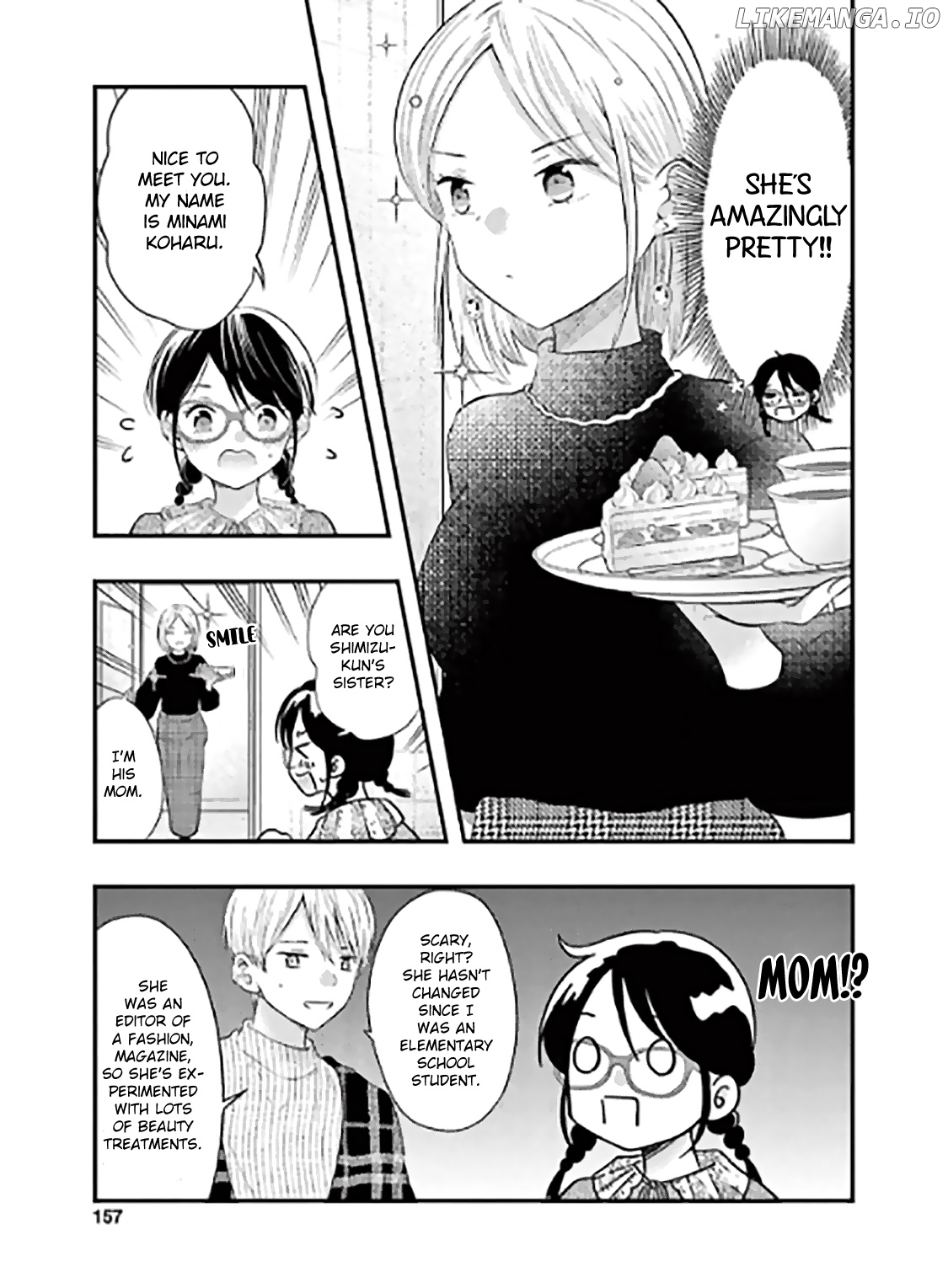 Sotodura Danshi no Shimizu-kun chapter 16.5 - page 5