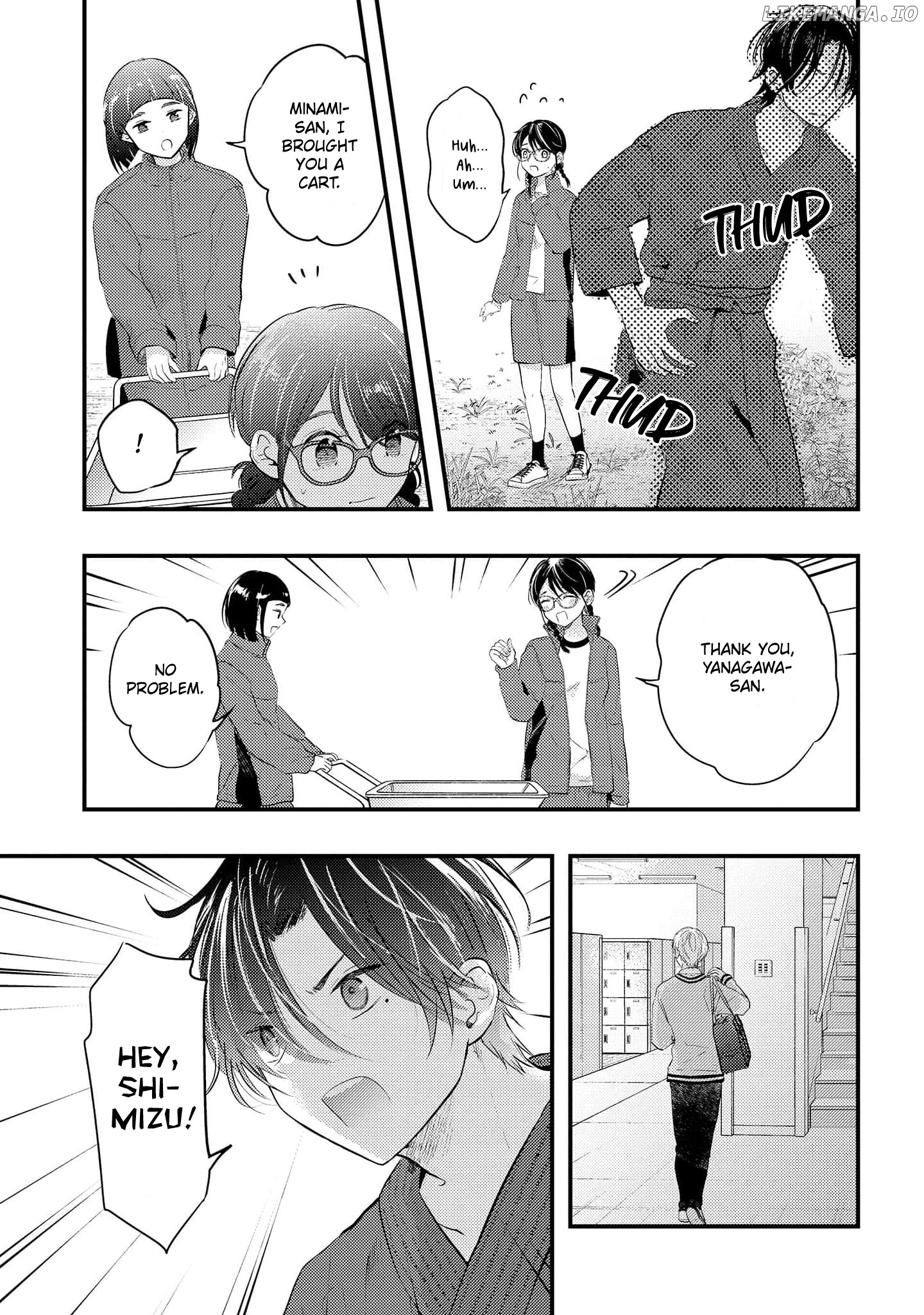 Sotodura Danshi no Shimizu-kun chapter 15 - page 14