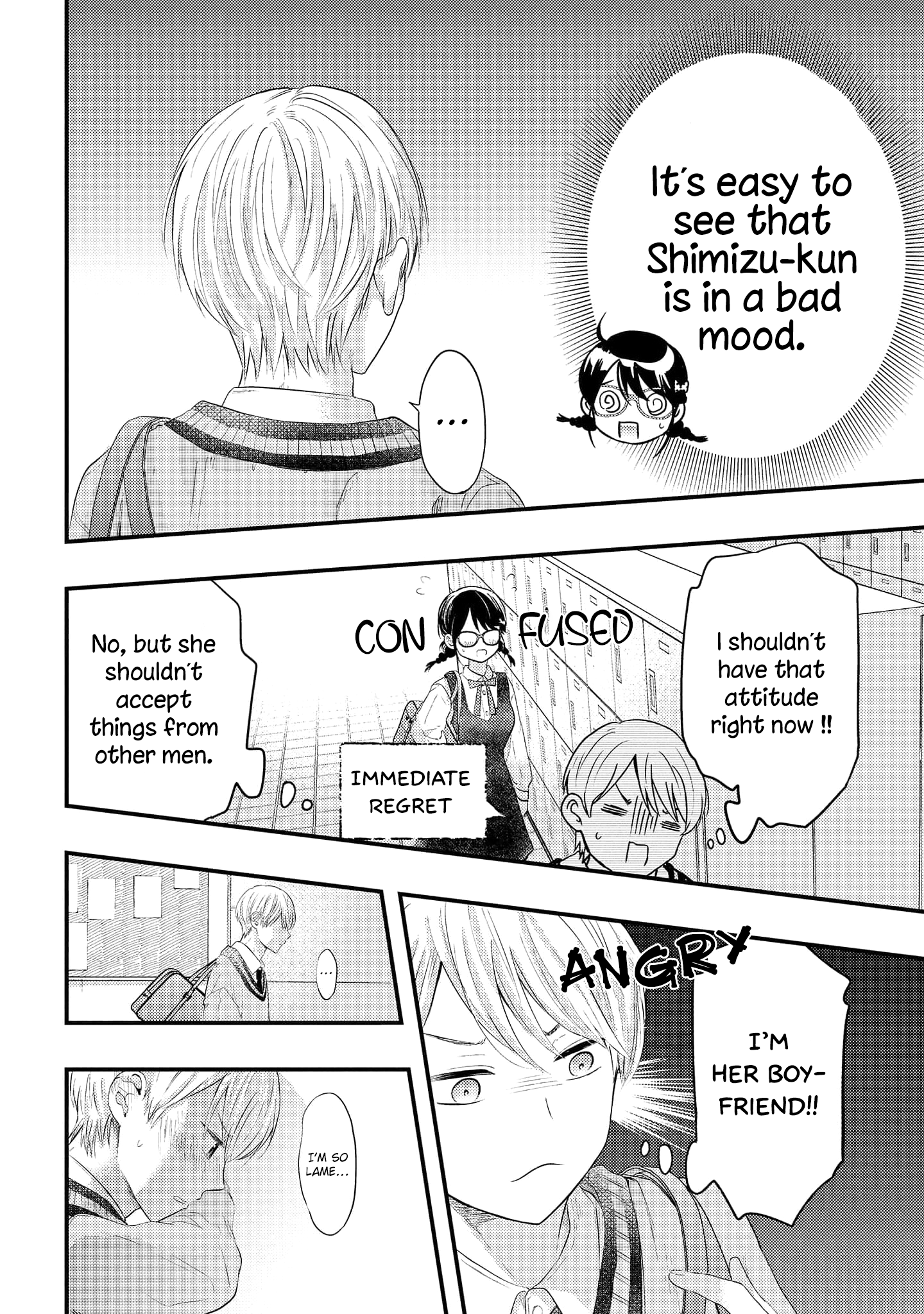 Sotodura Danshi no Shimizu-kun chapter 13 - page 9