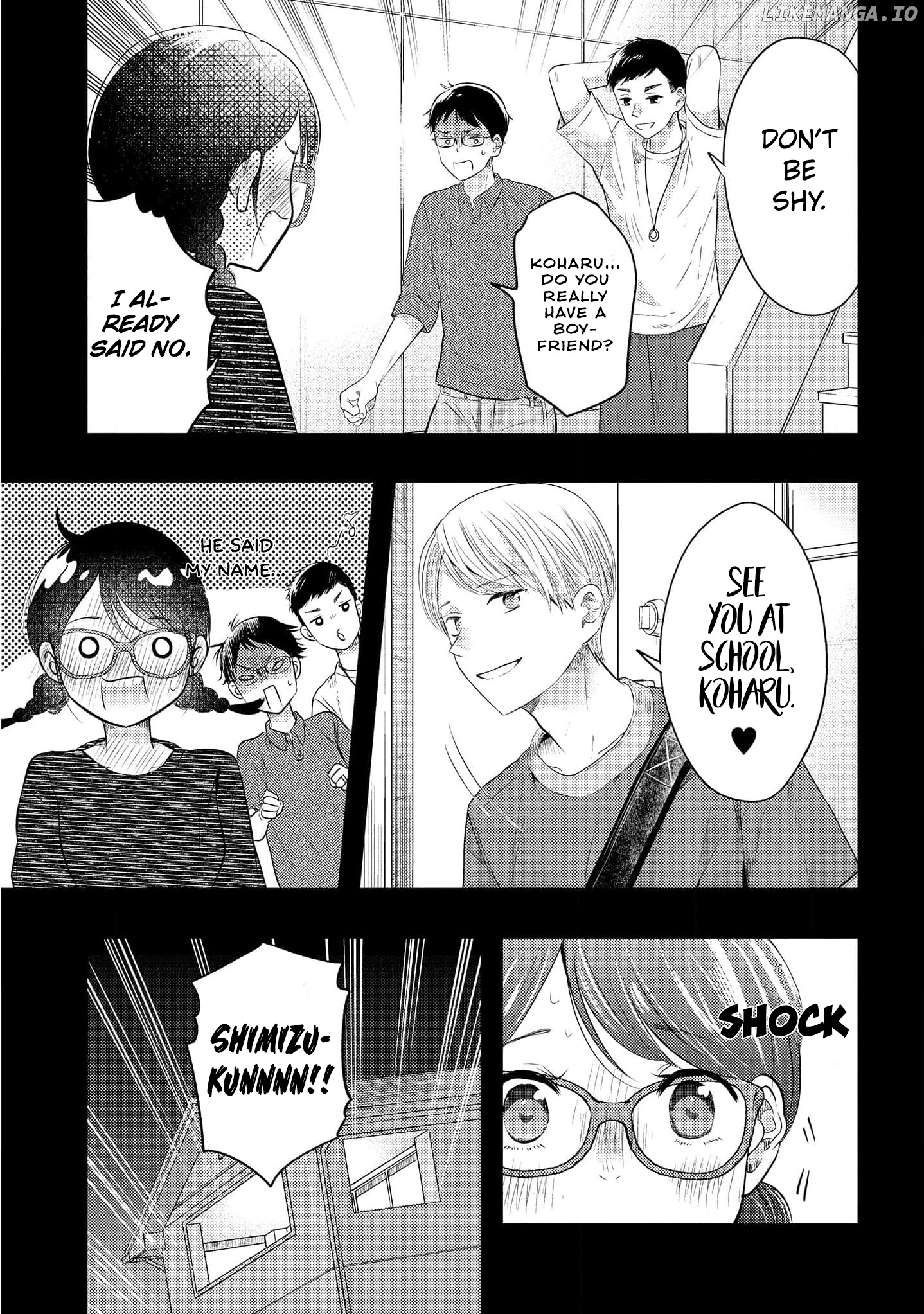 Sotodura Danshi no Shimizu-kun chapter 9 - page 4