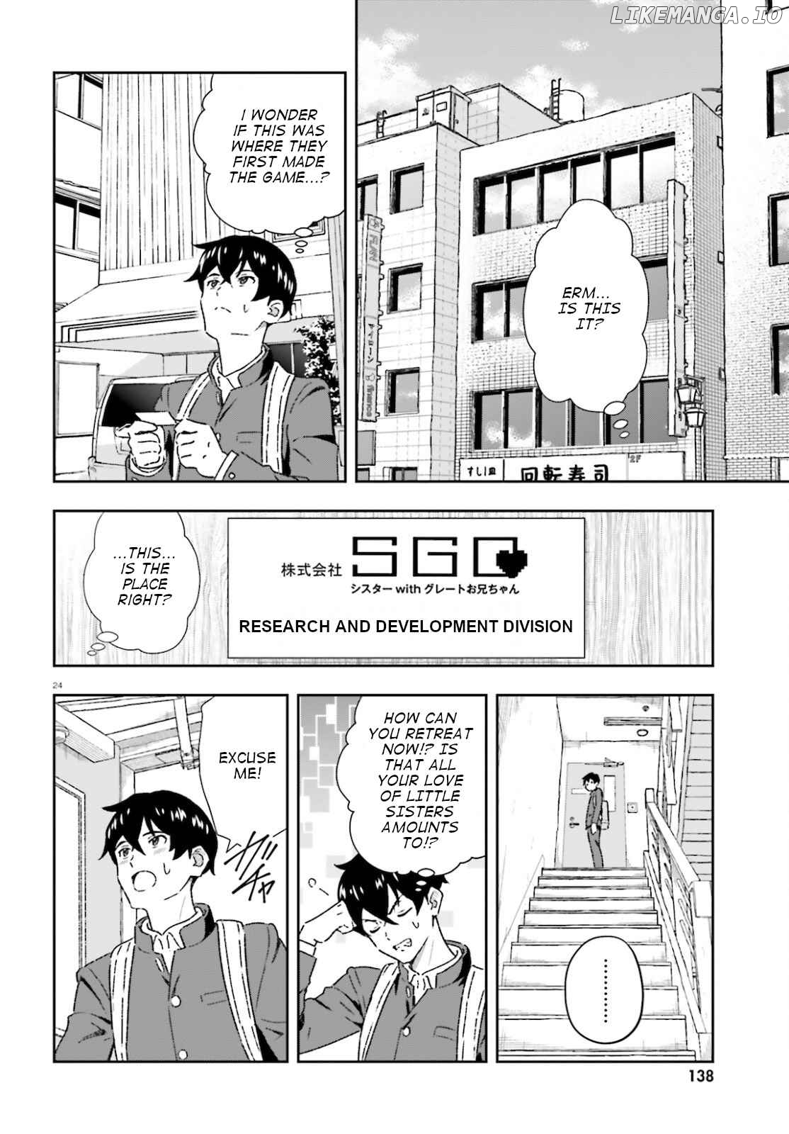 Suki Sugiru Kara Kanojo Ijou no, Imouto Toshite Aishite Kudasai chapter 1 - page 24