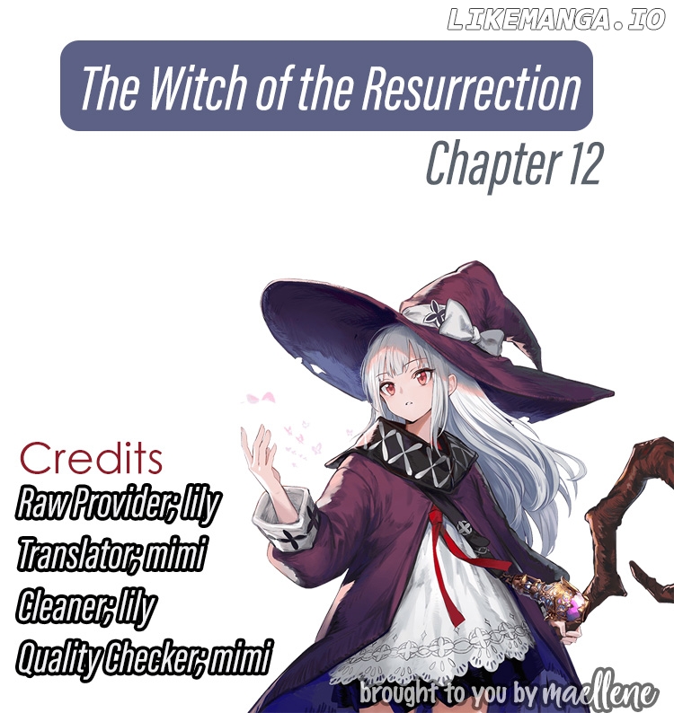 The Witch of Resurrection : Extras chapter 12 - page 4