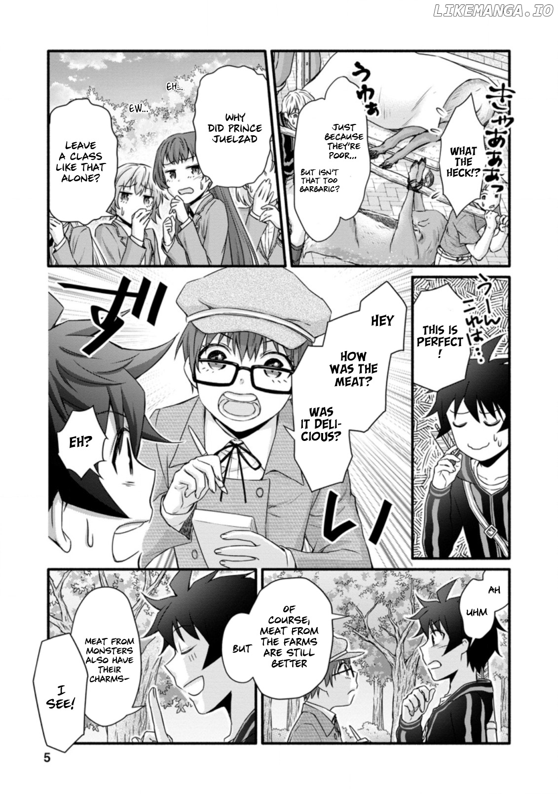 Gakuen Kishi no Level up! chapter 21 - page 4