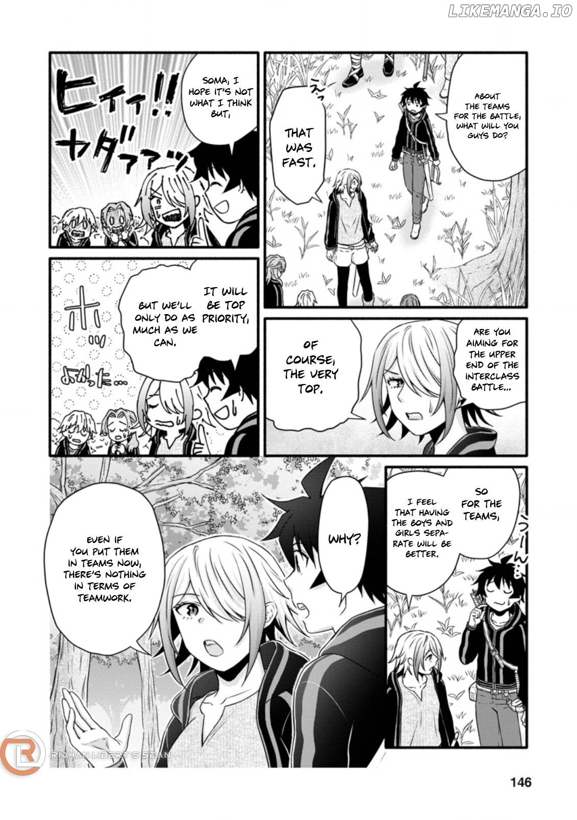 Gakuen Kishi no Level up! chapter 20 - page 25