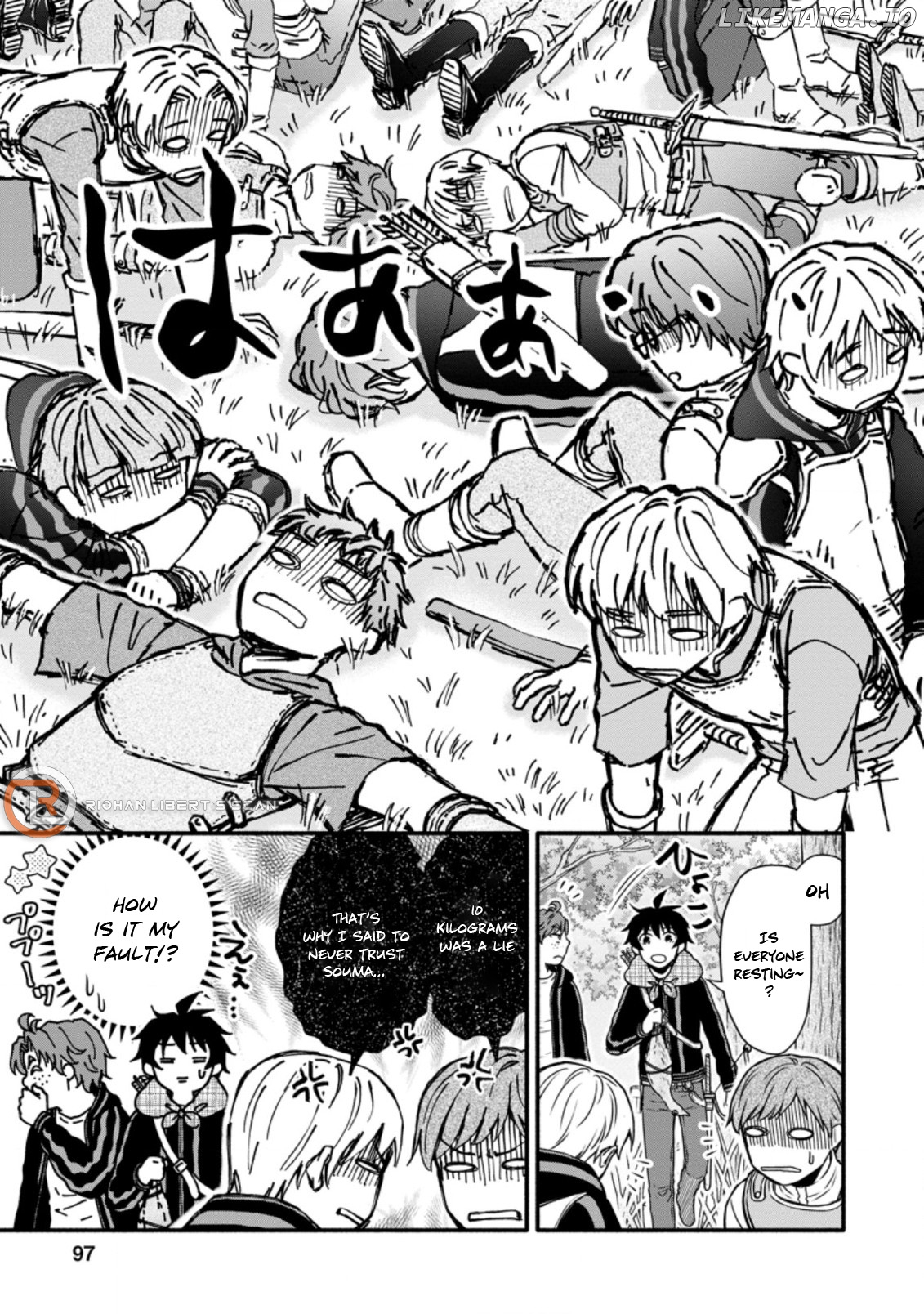 Gakuen Kishi no Level up! chapter 19 - page 6