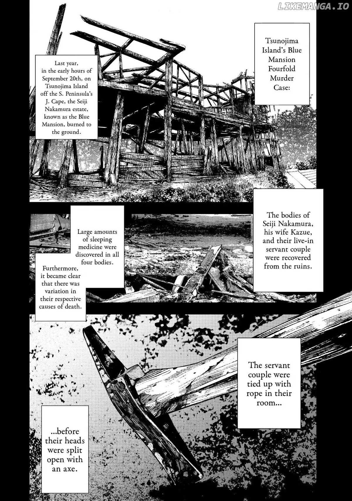 The Decagon House Murders chapter 1 - page 23