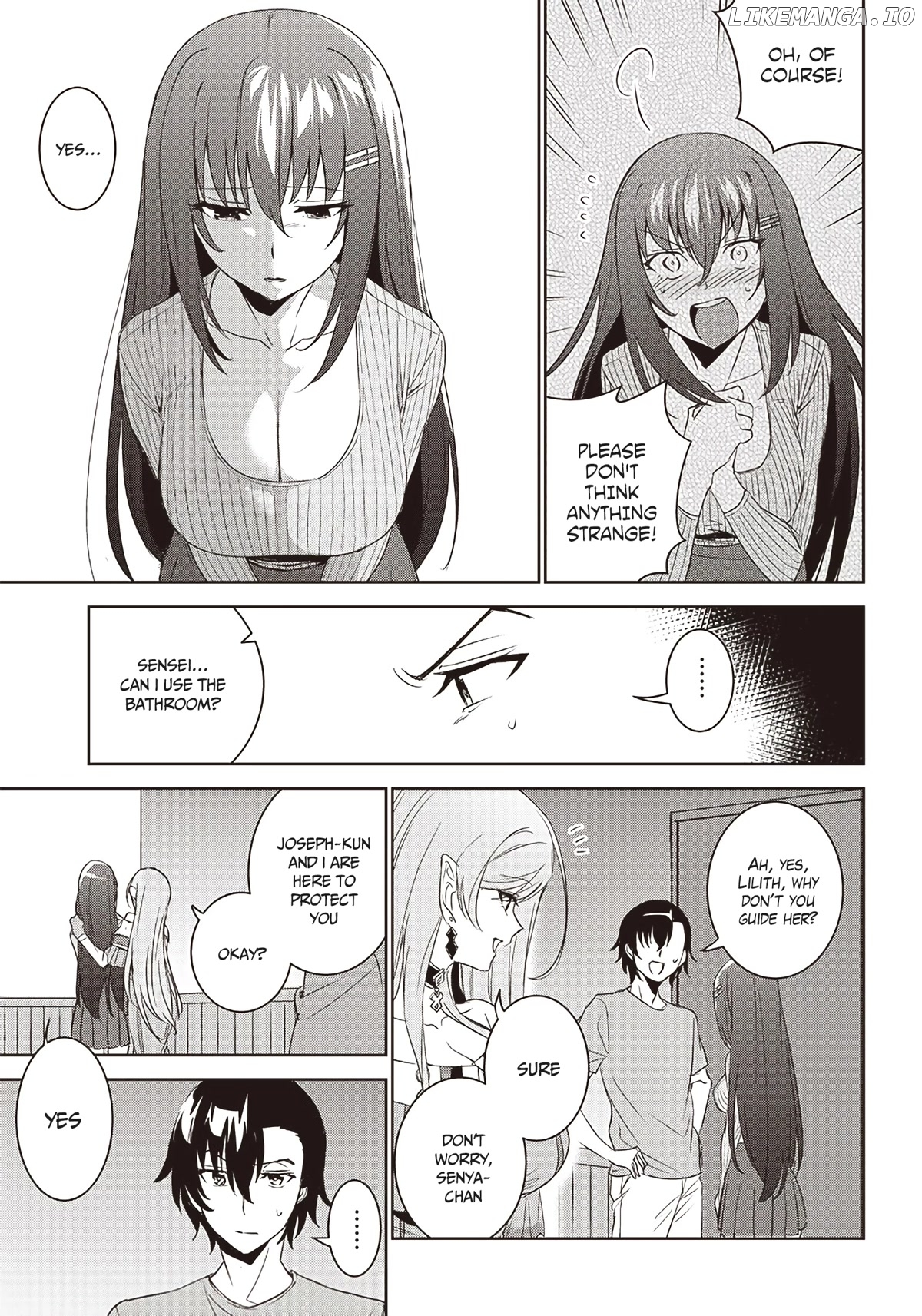 Matei Kyoushi to Juuzoku Shoujo no Haitoku Keiyaku chapter 7 - page 21