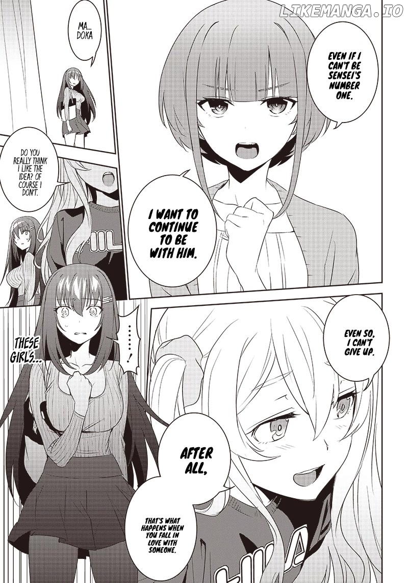 Matei Kyoushi to Juuzoku Shoujo no Haitoku Keiyaku chapter 6.1 - page 17