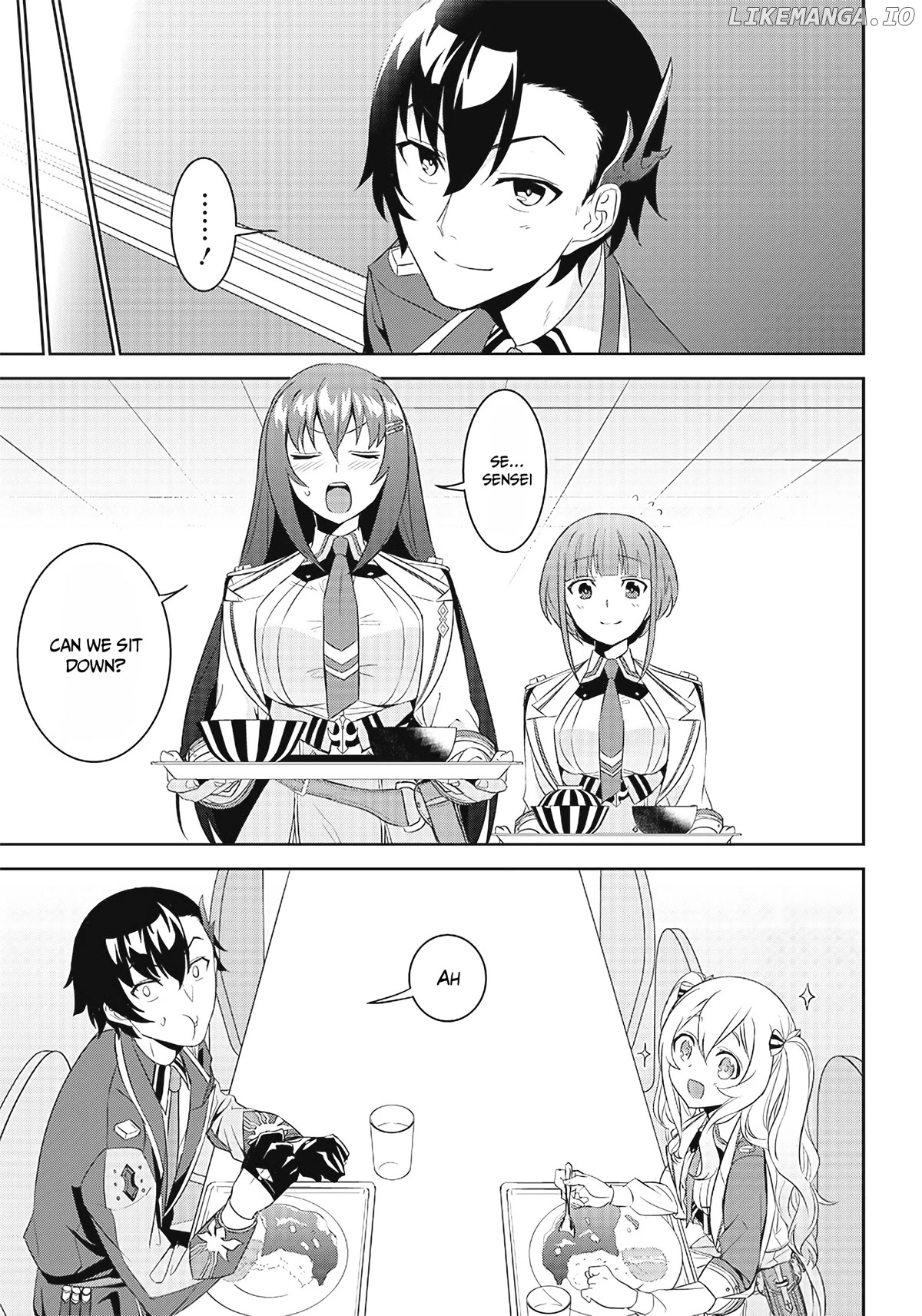 Matei Kyoushi to Juuzoku Shoujo no Haitoku Keiyaku chapter 3.2 - page 6