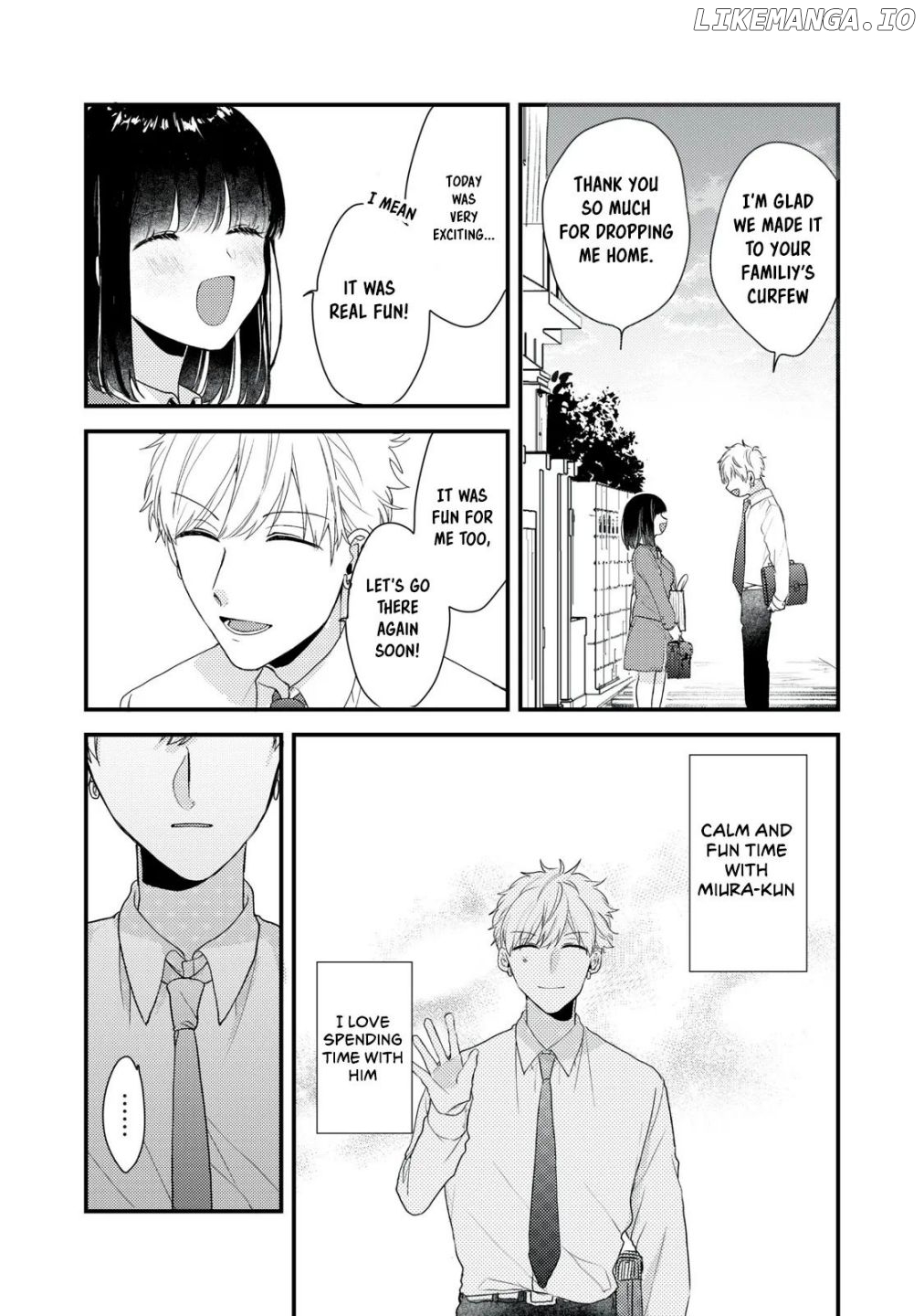 Lovesick-kun can’t approach chapter 1 - page 16