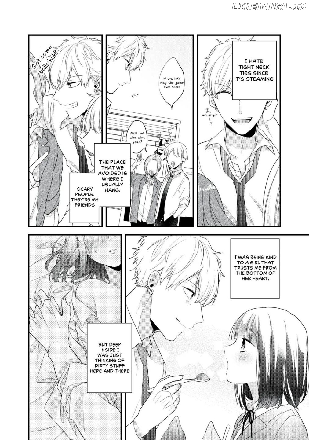 Lovesick-kun can’t approach chapter 1 - page 21