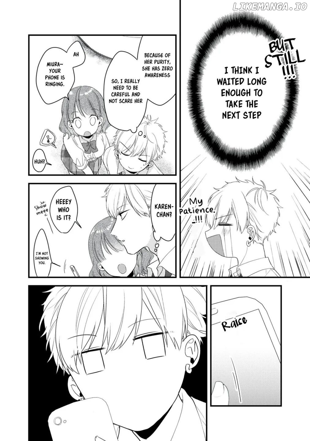 Lovesick-kun can’t approach chapter 1 - page 23