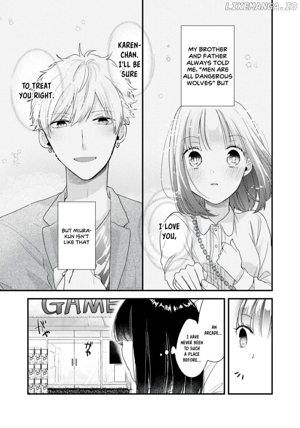 Lovesick-kun can’t approach chapter 1 - page 6