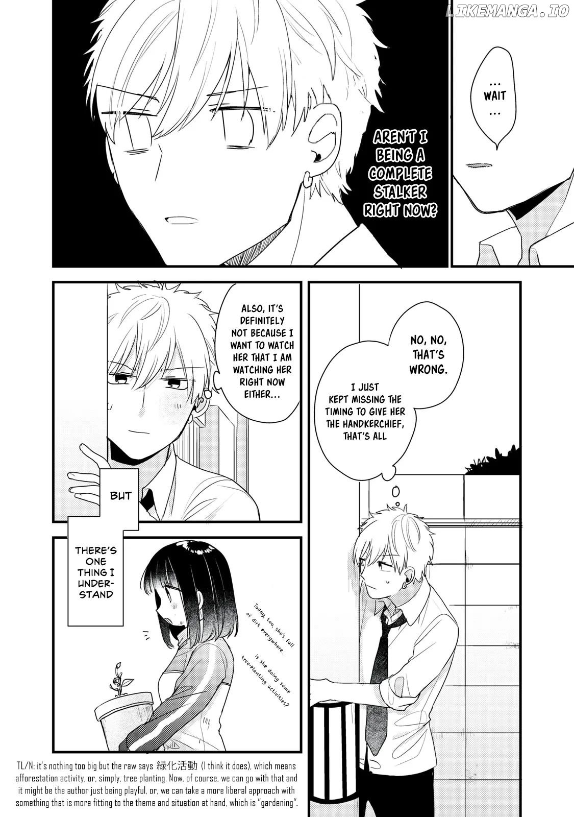 Lovesick-kun can’t approach chapter 10 - page 11