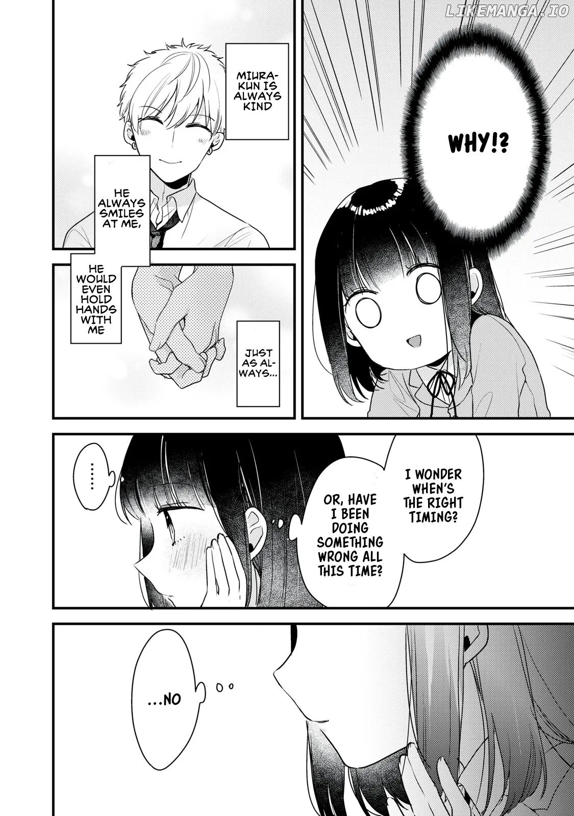 Lovesick-kun can’t approach chapter 12 - page 11