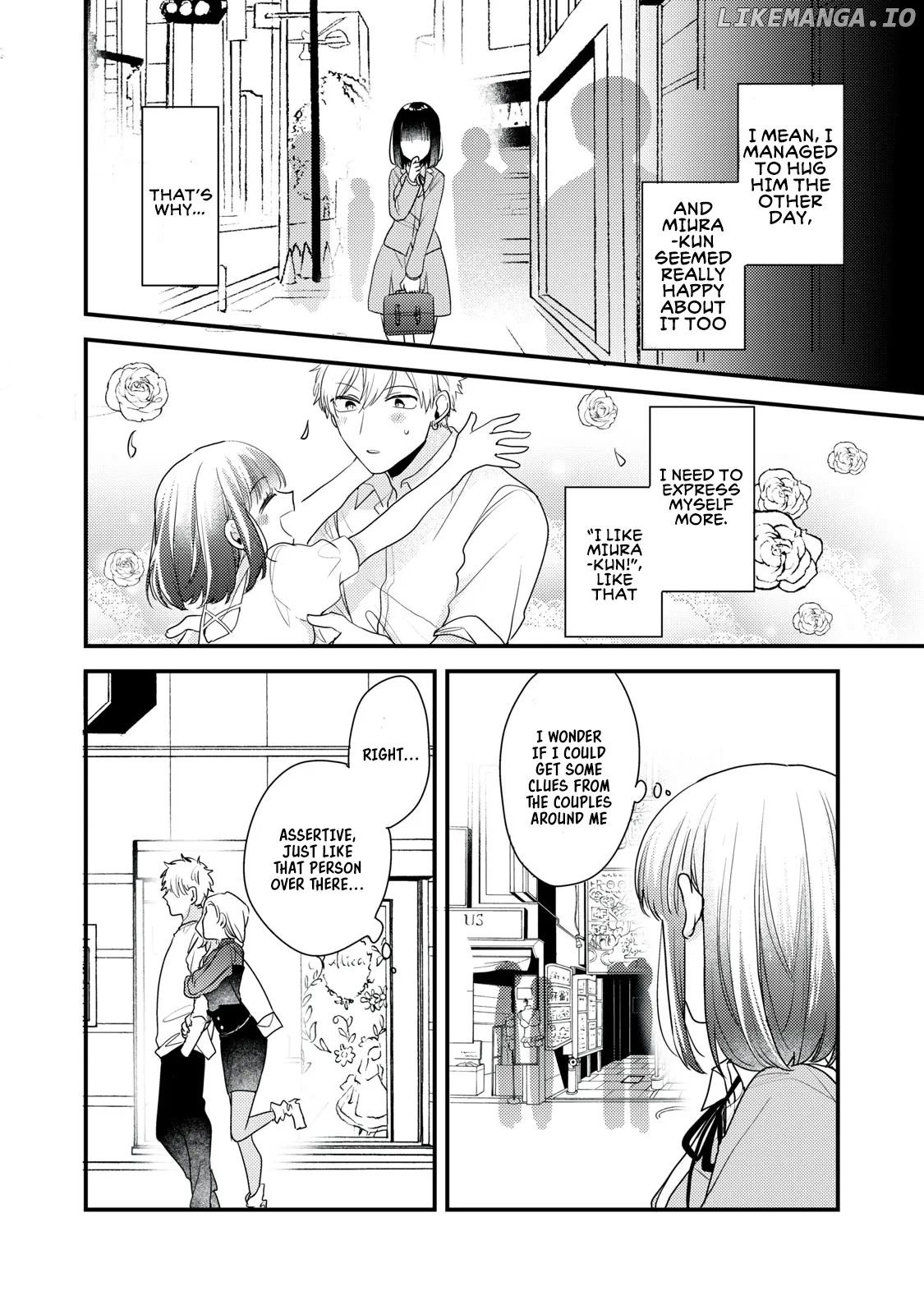 Lovesick-kun can’t approach chapter 12 - page 15