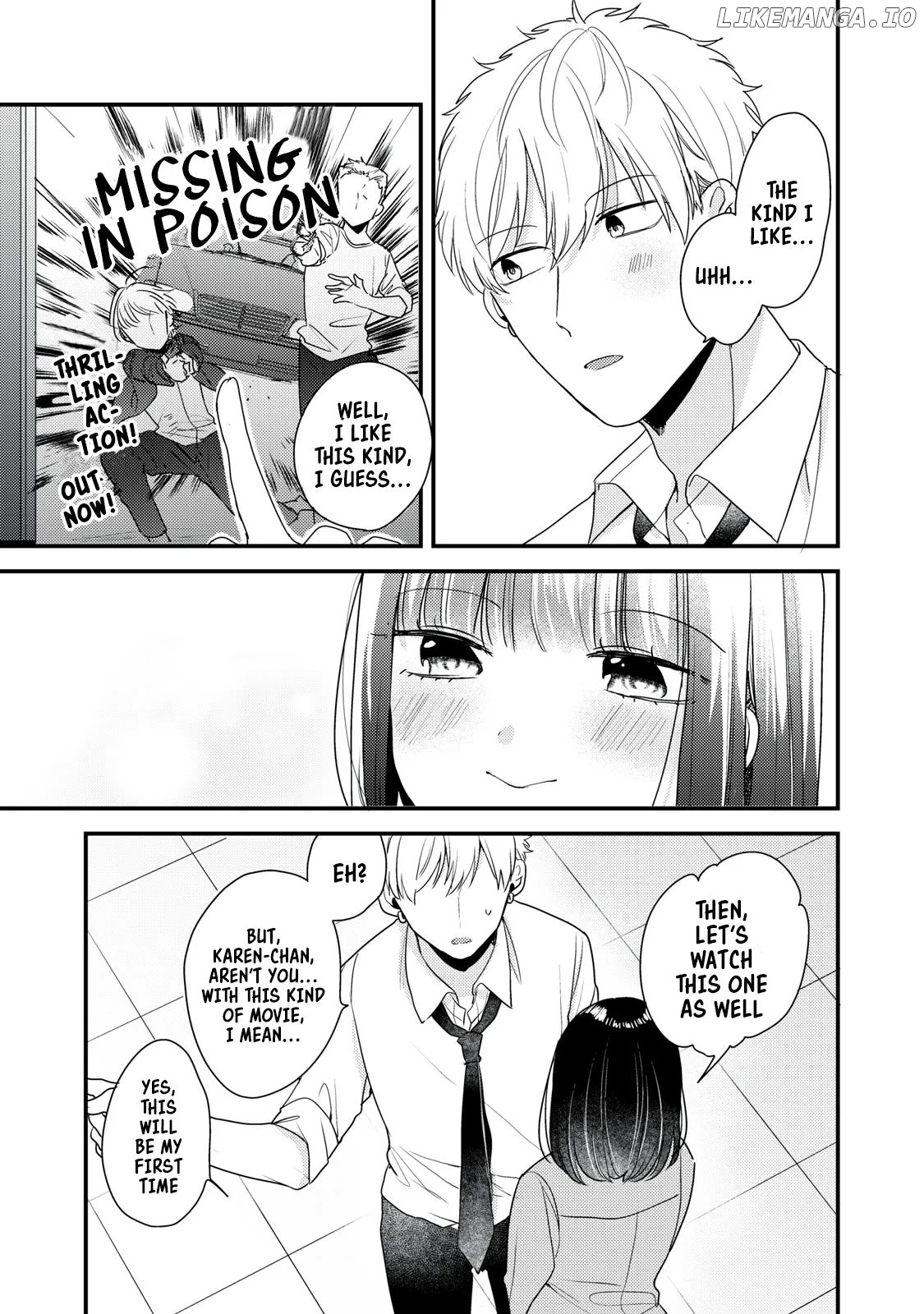 Lovesick-kun can’t approach chapter 12 - page 4