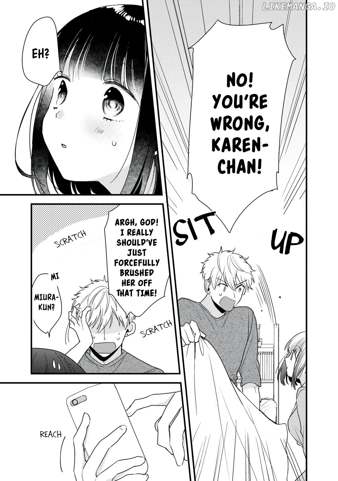 Lovesick-kun can’t approach chapter 13 - page 9