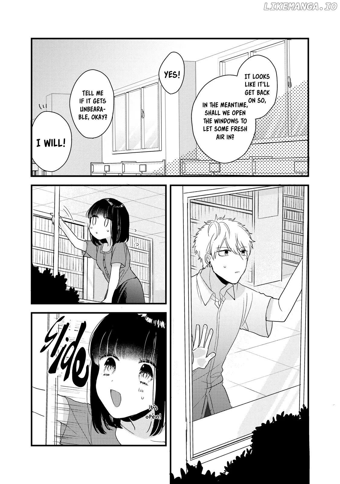 Lovesick-kun can’t approach chapter 5 - page 12