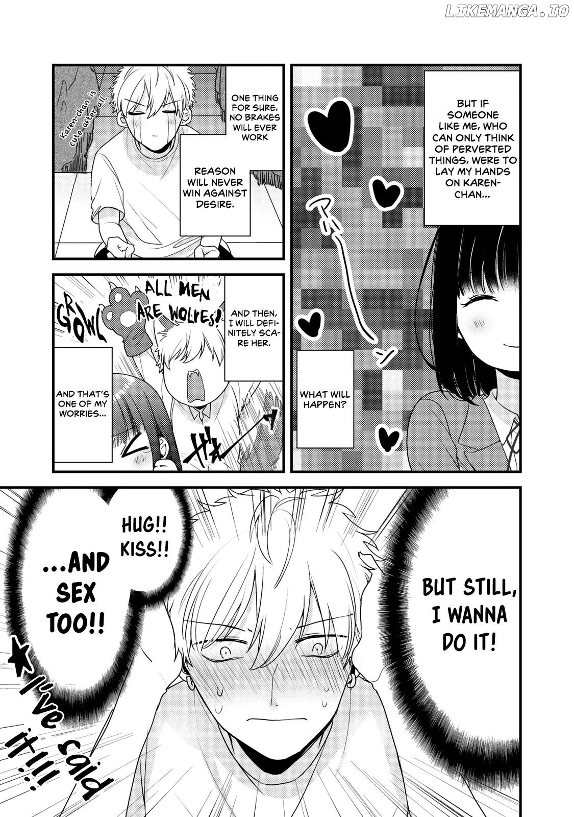 Lovesick-kun can’t approach chapter 5 - page 4