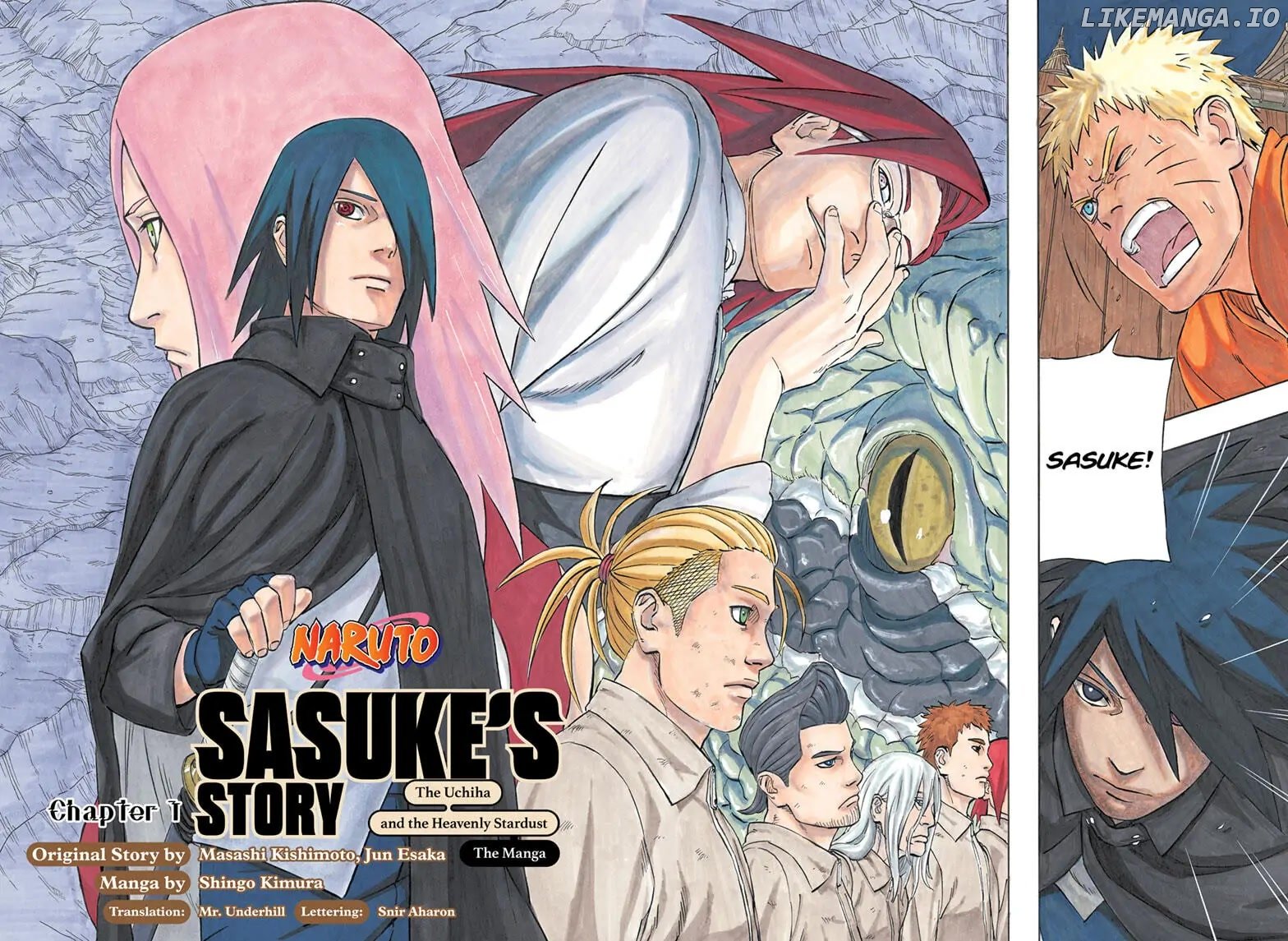 Naruto: Sasuke's Story - The Uchiha and the Heavenly Stardust: The Manga chapter 1 - page 2