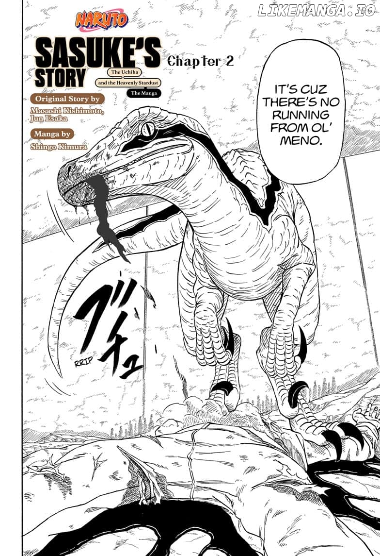 Naruto: Sasuke's Story - The Uchiha and the Heavenly Stardust: The Manga chapter 2 - page 2