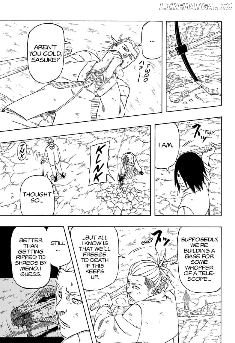 Naruto: Sasuke's Story - The Uchiha and the Heavenly Stardust: The Manga chapter 2 - page 7