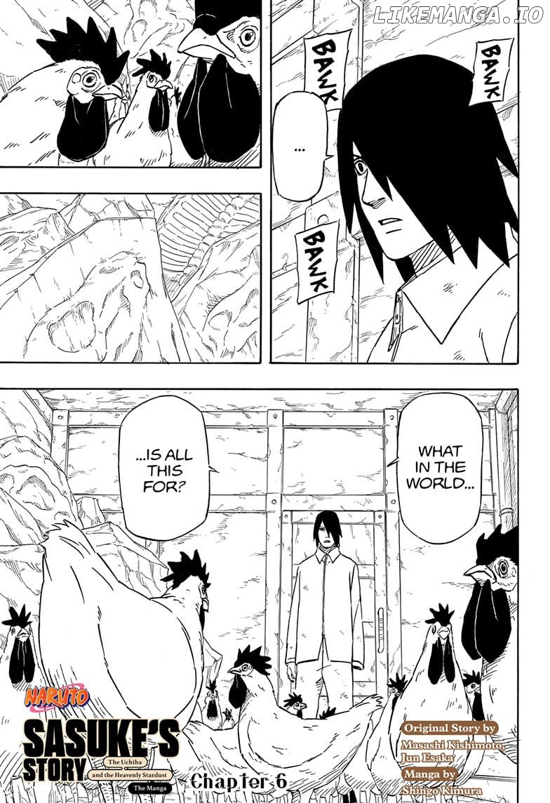 Naruto: Sasuke's Story - The Uchiha and the Heavenly Stardust: The Manga chapter 6 - page 1