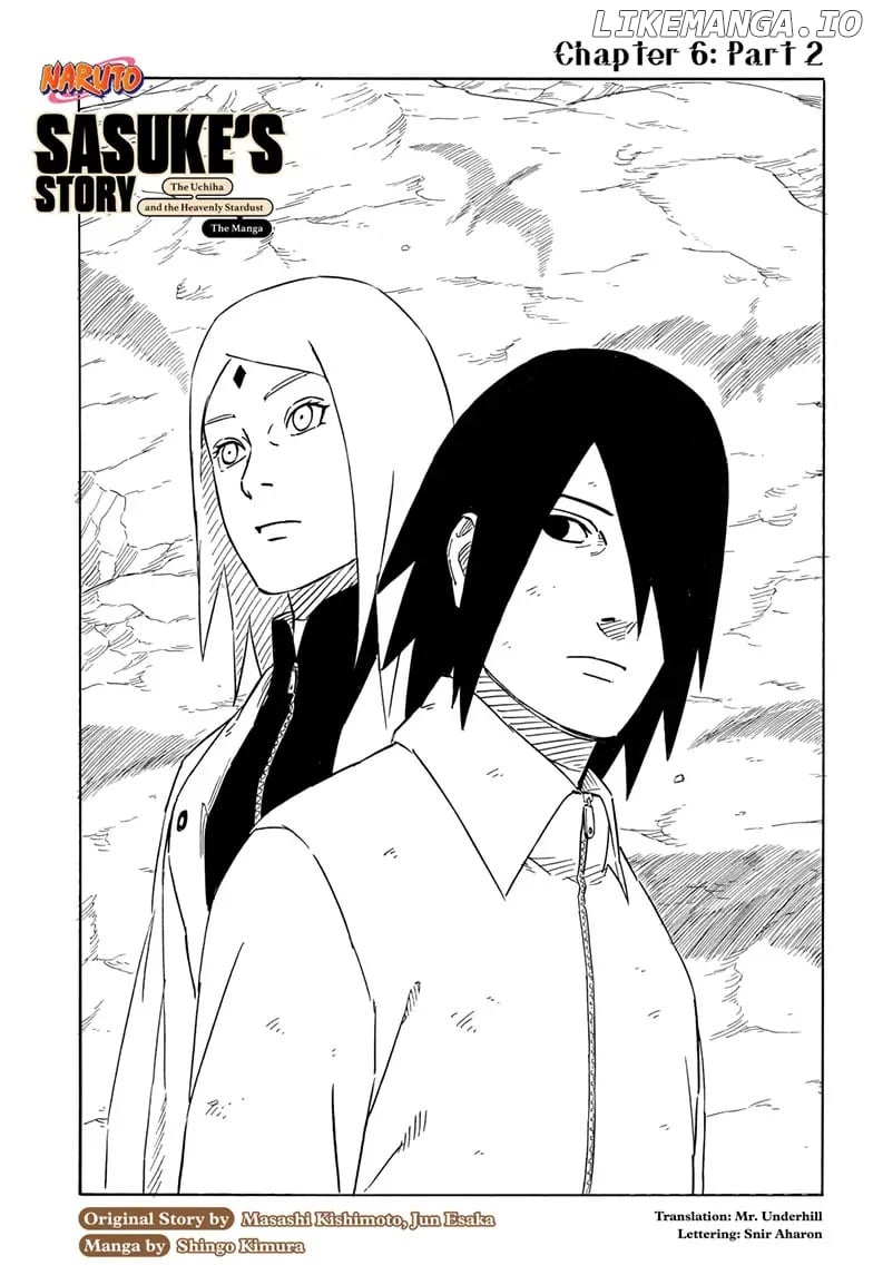 Naruto: Sasuke's Story - The Uchiha and the Heavenly Stardust: The Manga chapter 6.2 - page 1