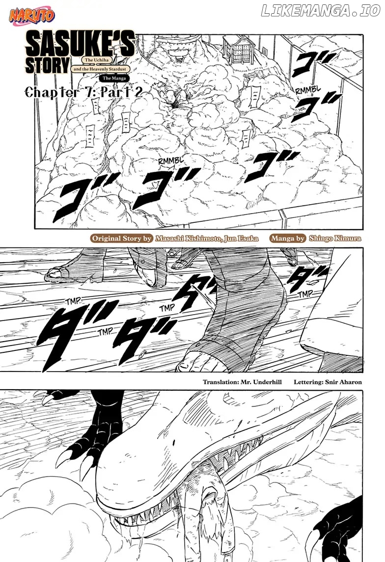 Naruto: Sasuke's Story - The Uchiha and the Heavenly Stardust: The Manga chapter 7 - page 24