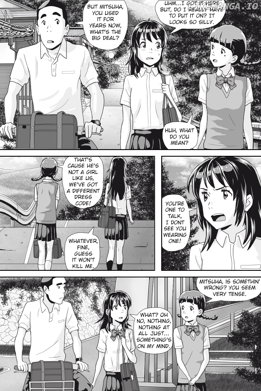 Kimi no Na wa - Thoughts & Dreams (Doujinshi) chapter 1 - page 22