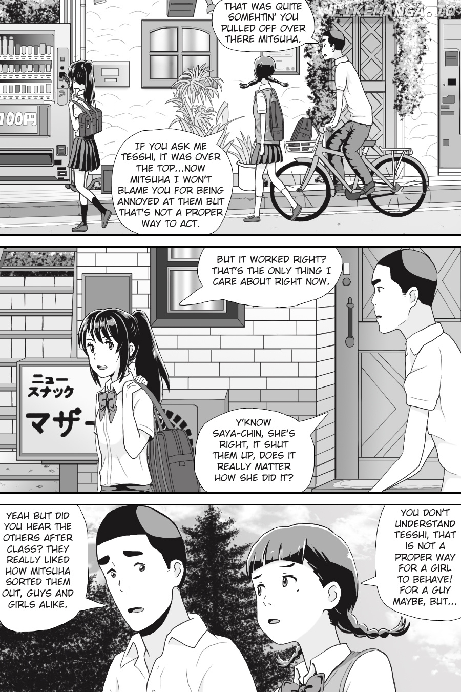 Kimi no Na wa - Thoughts & Dreams (Doujinshi) chapter 2 - page 26