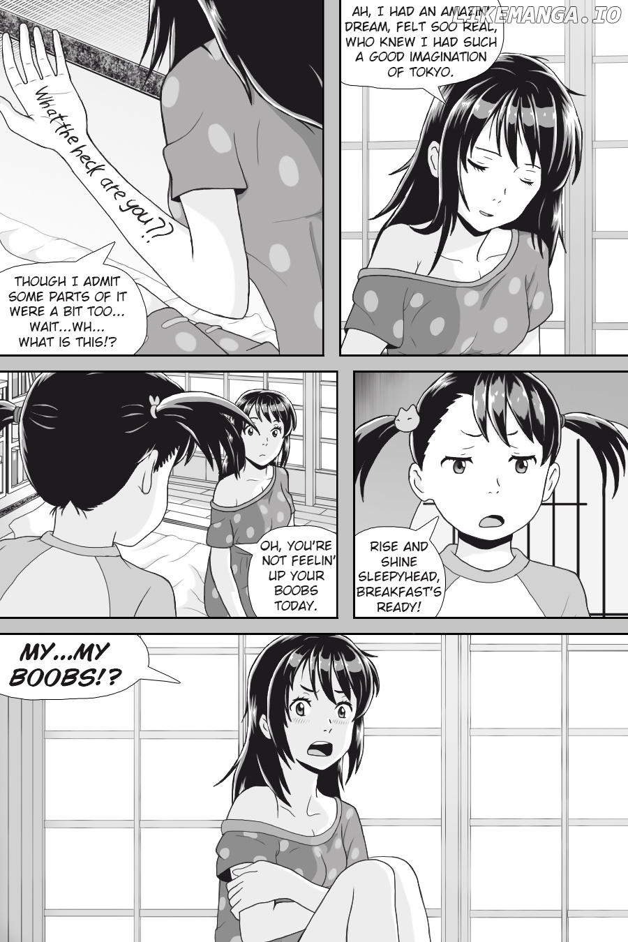 Kimi no Na wa - Thoughts & Dreams (Doujinshi) chapter 2 - page 41