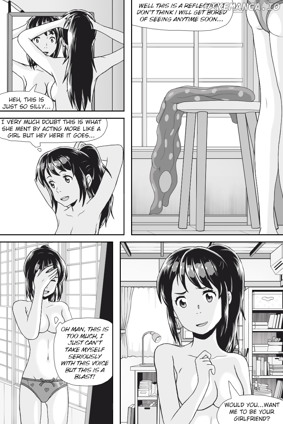 Kimi no Na wa - Thoughts & Dreams (Doujinshi) chapter 3 - page 15