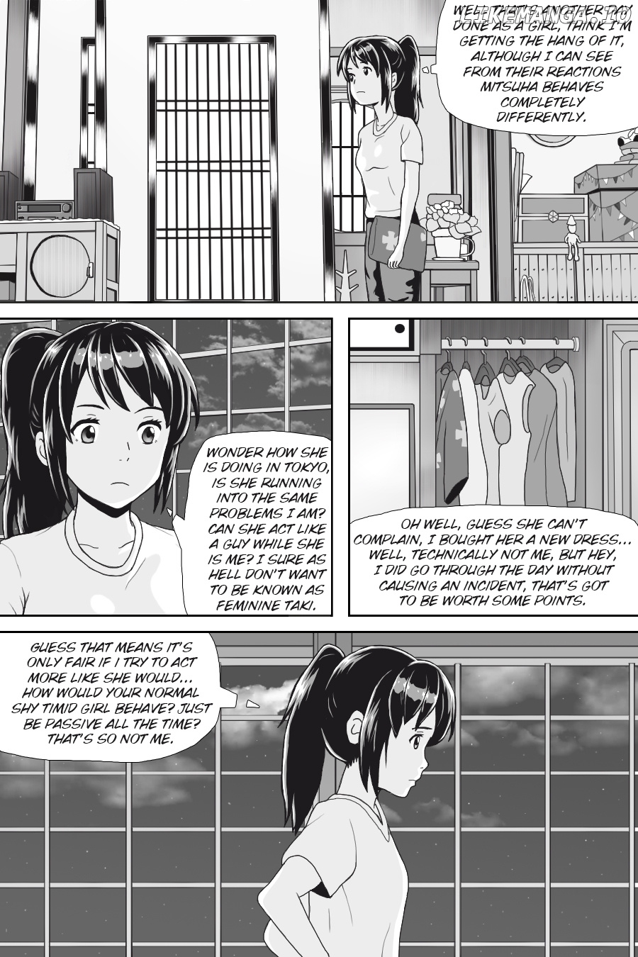 Kimi no Na wa - Thoughts & Dreams (Doujinshi) chapter 3 - page 36