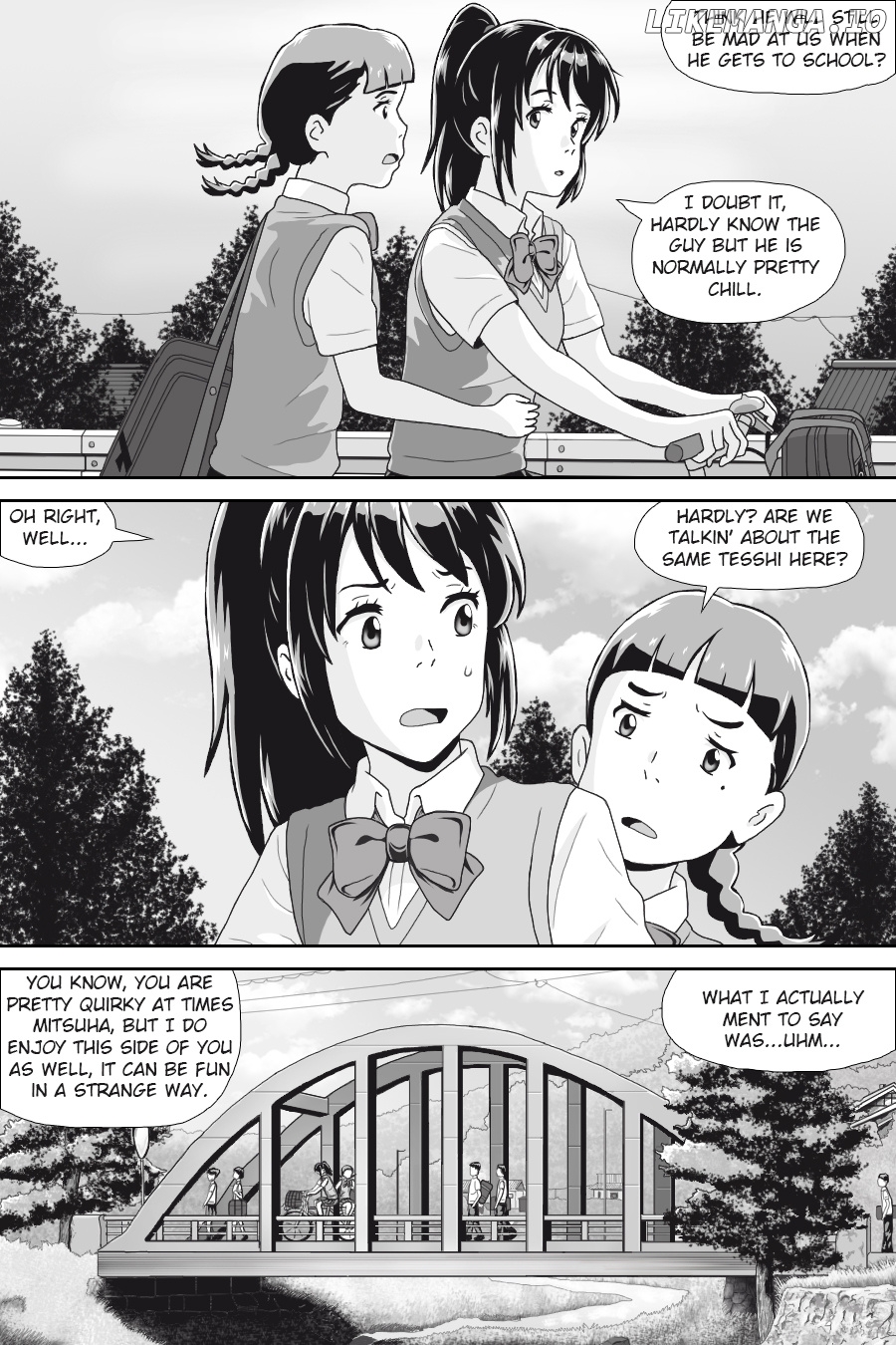 Kimi no Na wa - Thoughts & Dreams (Doujinshi) chapter 4 - page 13