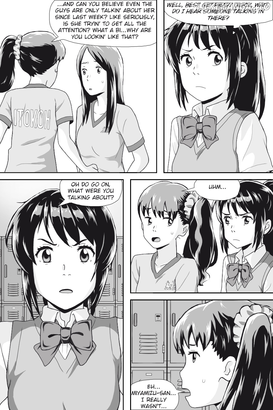 Kimi no Na wa - Thoughts & Dreams (Doujinshi) chapter 4 - page 16