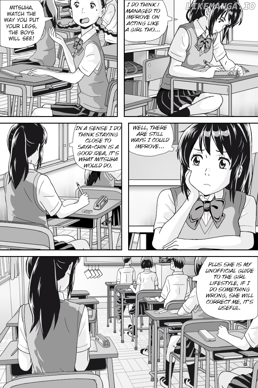 Kimi no Na wa - Thoughts & Dreams (Doujinshi) chapter 4 - page 26