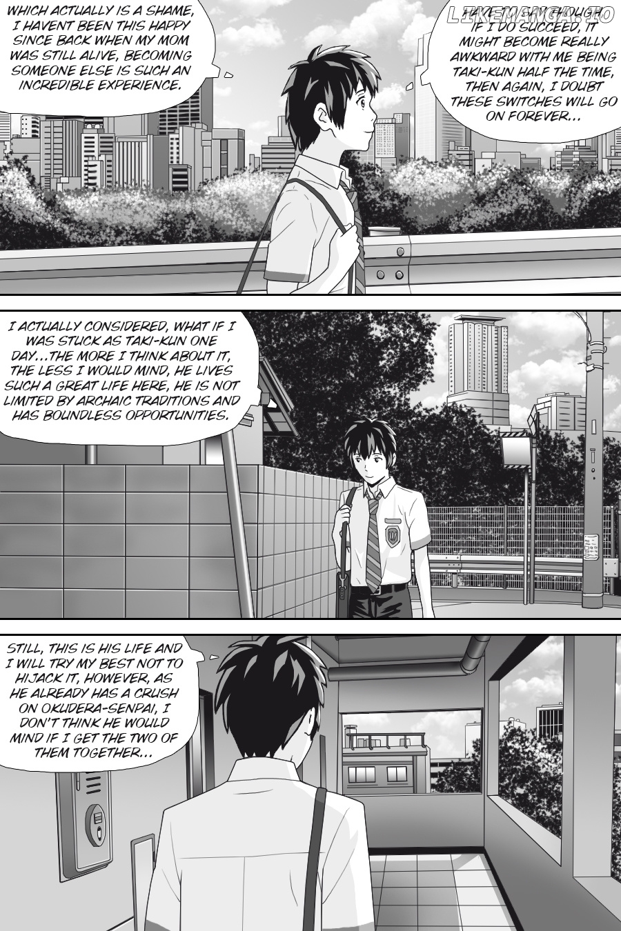 Kimi no Na wa - Thoughts & Dreams (Doujinshi) chapter 4 - page 38