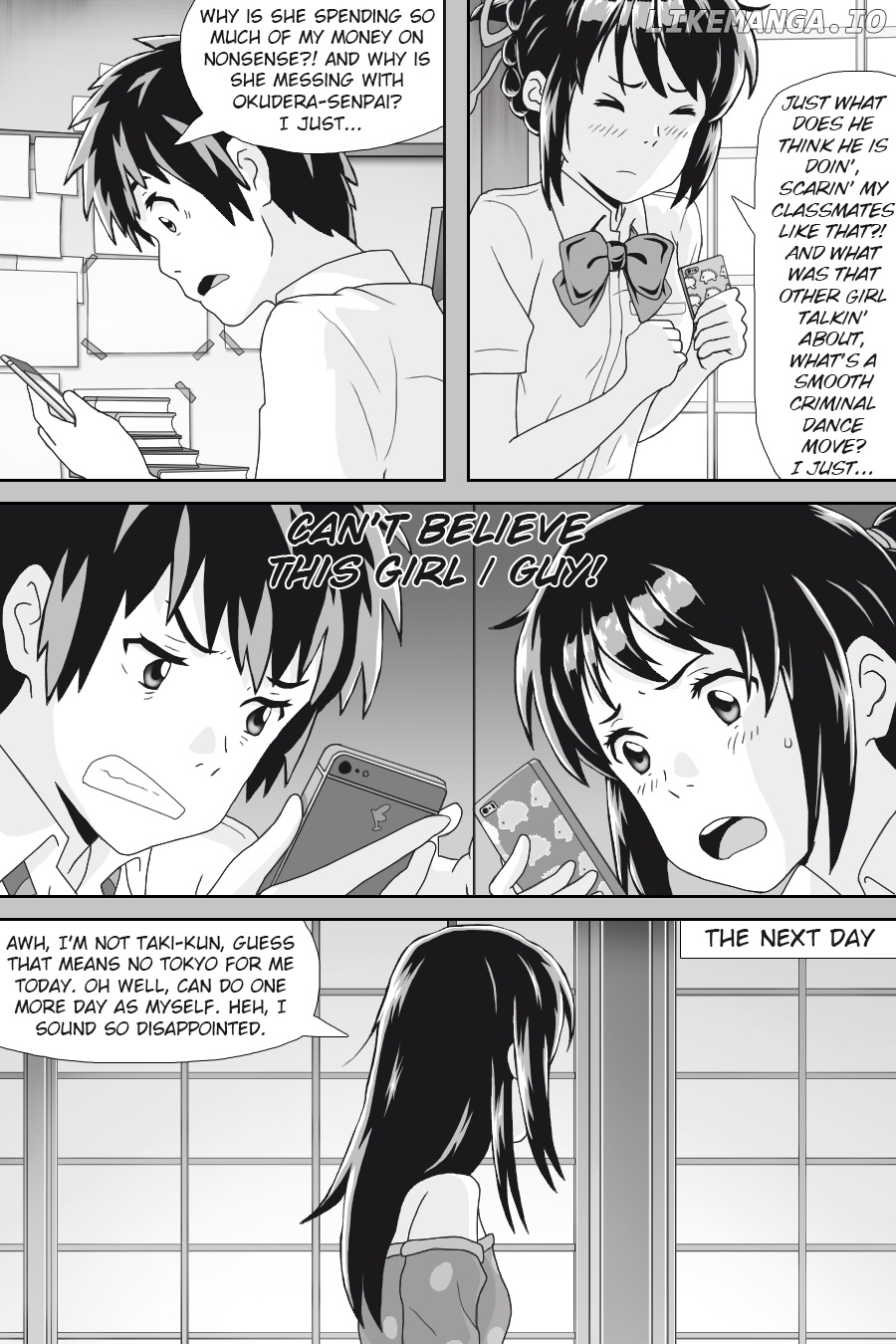 Kimi no Na wa - Thoughts & Dreams (Doujinshi) chapter 4 - page 41