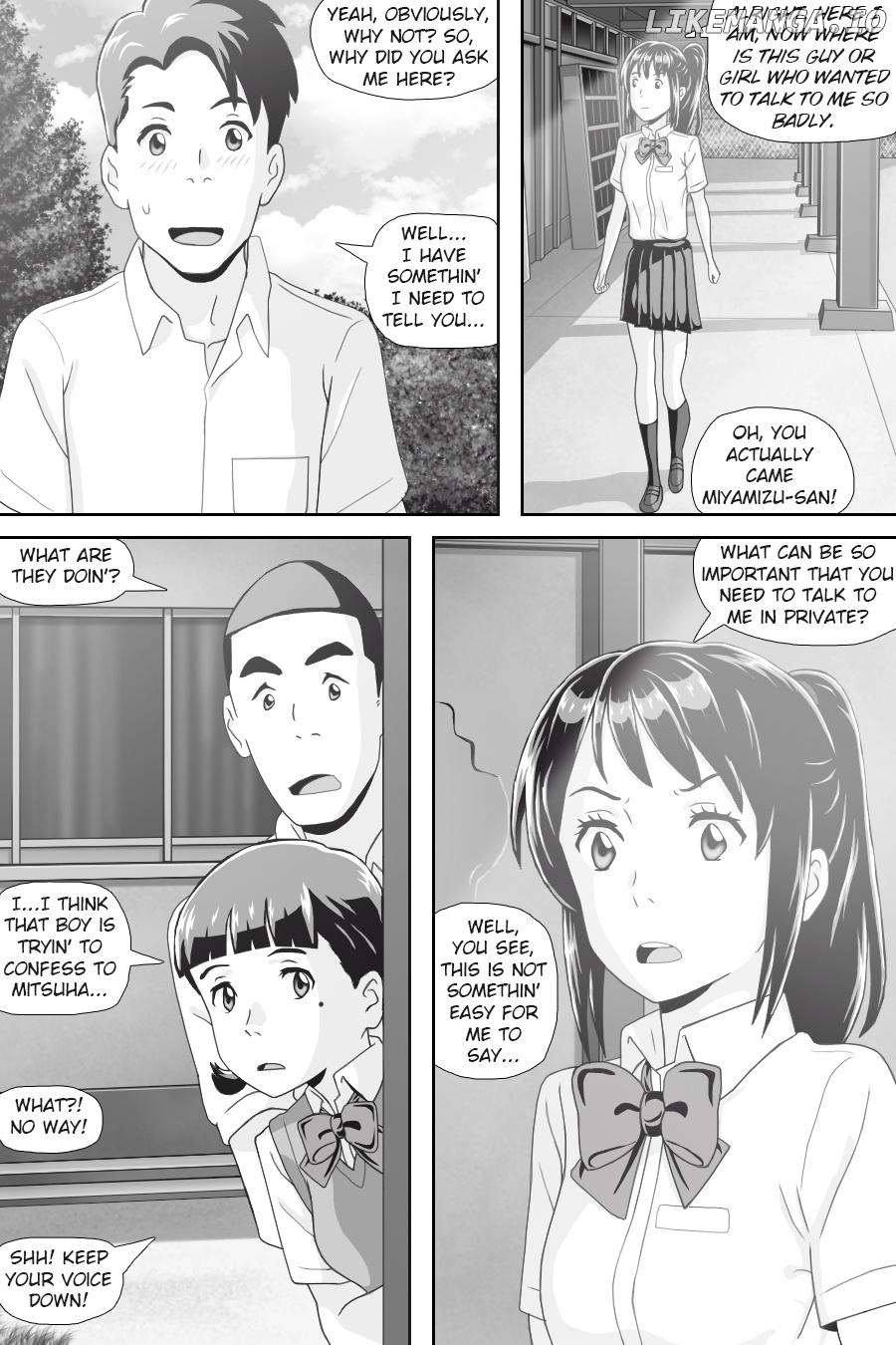 Kimi no Na wa - Thoughts & Dreams (Doujinshi) chapter 5 - page 21