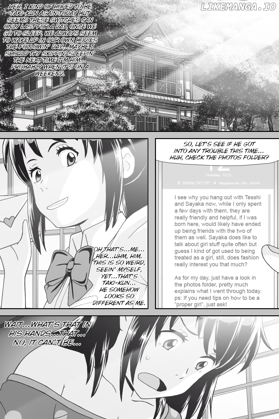 Kimi no Na wa - Thoughts & Dreams (Doujinshi) chapter 5 - page 46