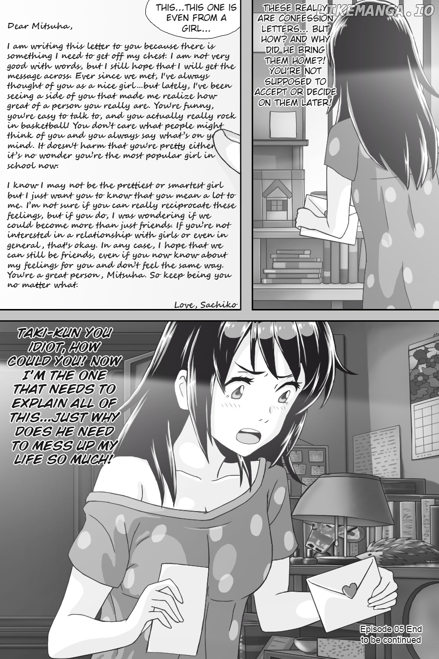 Kimi no Na wa - Thoughts & Dreams (Doujinshi) chapter 5 - page 47